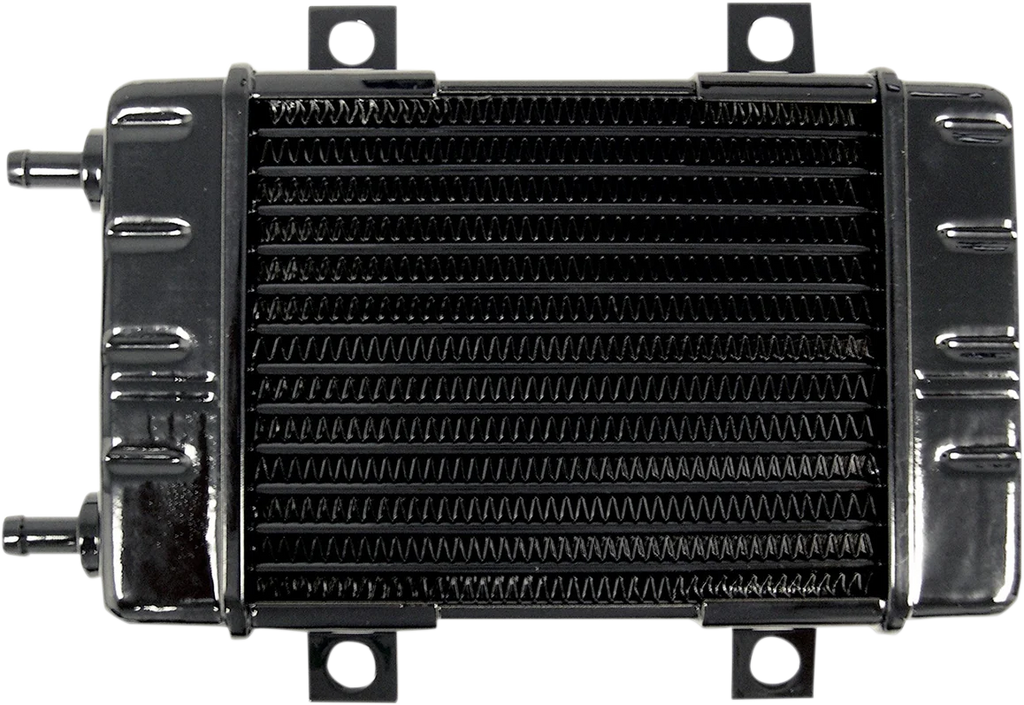 Jagg Oil Coolers Universal Oil Cooler - 14-Row - Gloss Black 3080 - Main Product View
