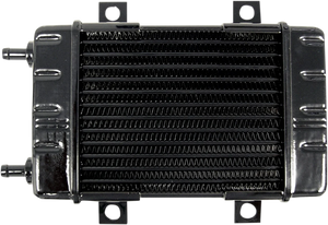 Jagg Oil Coolers Universal Oil Cooler - 14-Row - Gloss Black 3080 - Main Product View