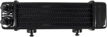 Load image into Gallery viewer, Jagg Oil Coolers Universal Oil Cooler - 6-Row - Gloss Black 3090 - Main Product View