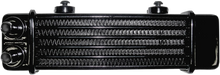 Load image into Gallery viewer, Jagg Oil Coolers Universal Oil Cooler - 6-Row - Gloss Black 3100 - Main Product View