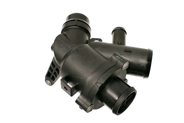 Jaguar Thermostat C2Z19929 fits 2010-2021 Jaguar F-TYPE / XF / Xfr / Xfr-s / XJ / XJR / XK / XKR - Side View