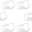 Load image into Gallery viewer, James Gasket Oil Pump Cover Gasket - Big Twin JGI-26258-68-B - Side View