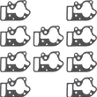 Load image into Gallery viewer, James Gasket Oil Pump Cover Gasket - Big Twin JGI-26276-80-A - Main Product View