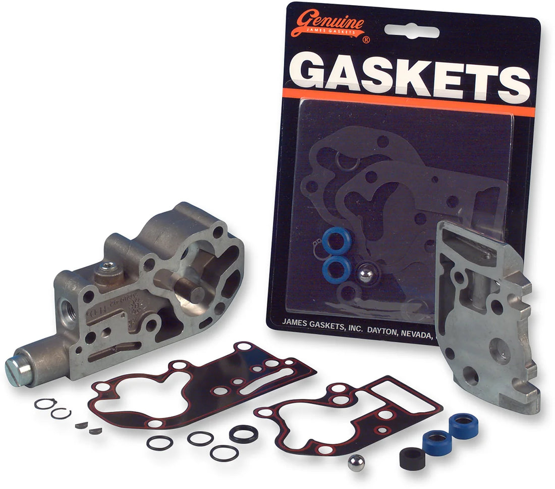 James Gasket Oil Pump Gasket MET Kit - Big Twin JGI-92-FLHR - Side View