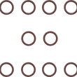 Load image into Gallery viewer, James Gasket Pushrod Base O-Ring - XL JGI-11377 - Main Product View