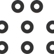 Load image into Gallery viewer, James Gasket Rocker Cover Fiber Washer Set JGI-6114-F - Side View