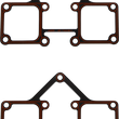 Load image into Gallery viewer, James Gasket Rocker Cover Metal Gasket - Silicon JGI-17540-99-X - Side View
