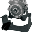 Load image into Gallery viewer, Jims USA Motor Stand - Black - Evolution/Big Twin 1006T - Side View