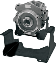 Load image into Gallery viewer, Jims USA Motor Stand - Black - Evolution/Big Twin 1006T - Side View