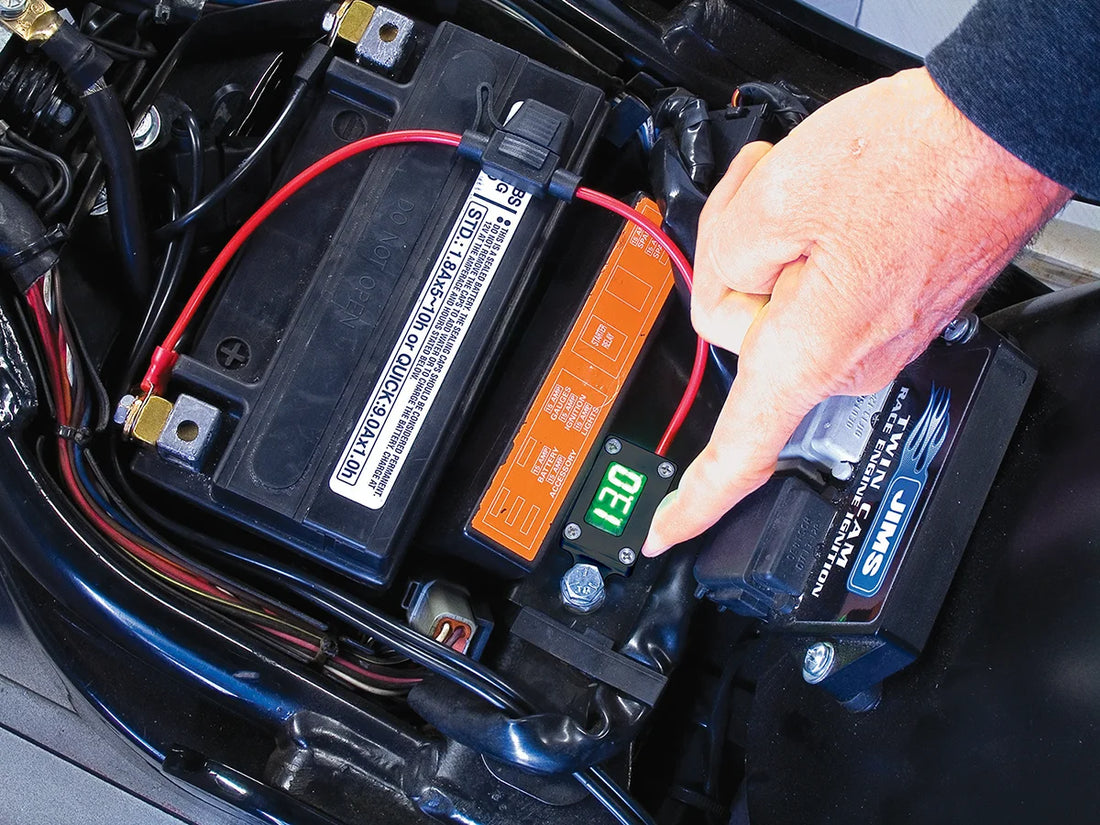 Jims USA Onboard Diagnostic Voltmeter Tool 5500 - Side View