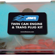 Load image into Gallery viewer, Jims USA Plug Kit - Engine/Transmission - Twin Cam 764 - Side View