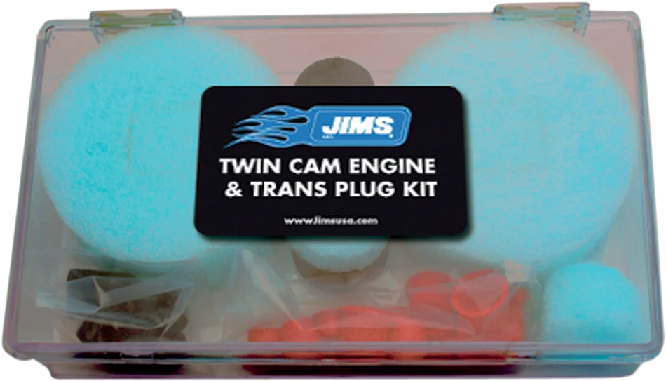 Jims USA Plug Kit - Engine/Transmission - Twin Cam 764 - Side View