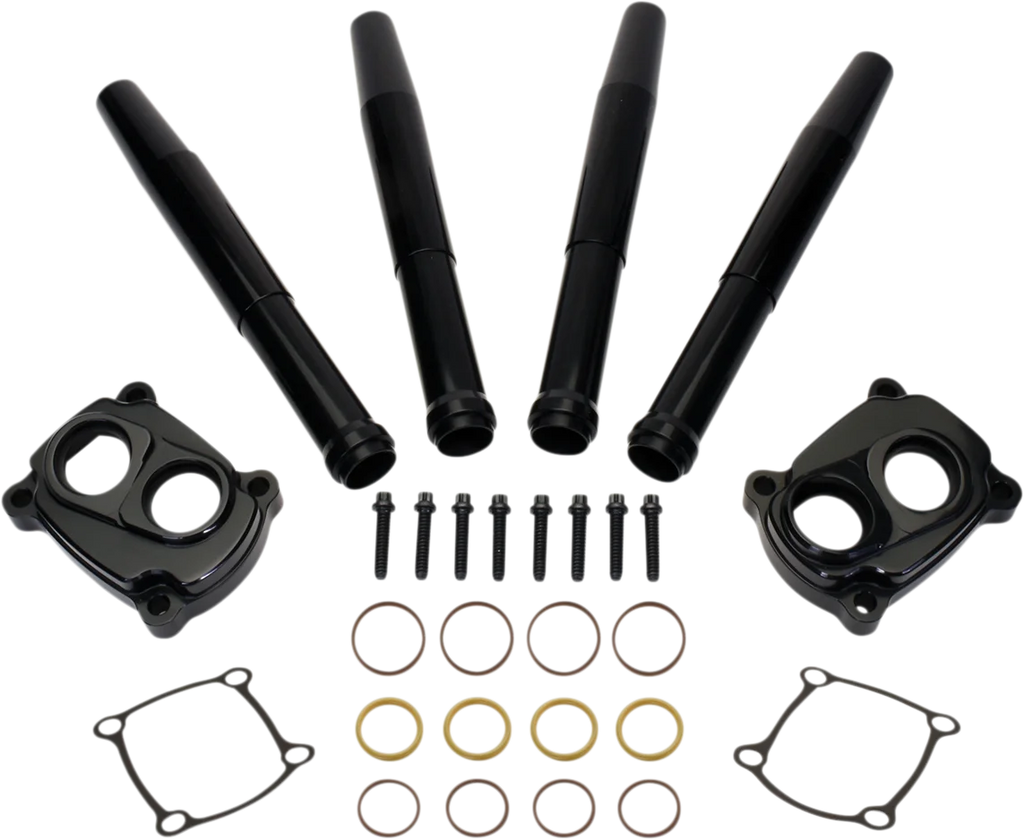 Jims USA Tappet Cover and Pushrod Kit - Black - M8 6022 - Main Product View