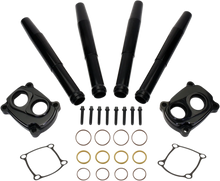 Load image into Gallery viewer, Jims USA Tappet Cover and Pushrod Kit - Black - M8 6022 - Main Product View