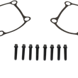Load image into Gallery viewer, Jims USA Tappet Cover and Pushrod Kit - Black - M8 6022 - Side View