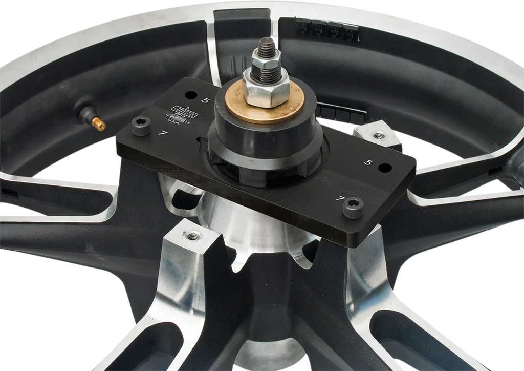 Jims USA Wheel Bearing Support Plate Tool 913 - Side View