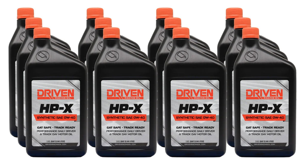 Joe Gibbs Lubricants HP-X 0W40 Motor Oil Case 12/Qt 17406-12