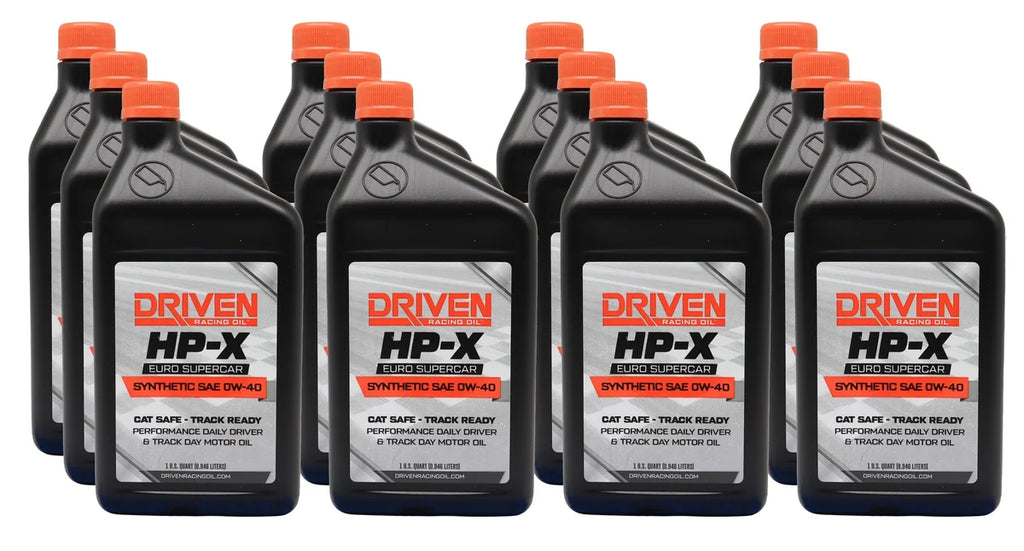 Joe Gibbs Lubricants HP-X EURO 0W40 Motor Oil Case 12/Qt 23406-12