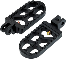 Load image into Gallery viewer, Joker Machine Adjustable Footpeg - Serrated - Long - Black 08-56-4B - Main Product View