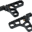 Load image into Gallery viewer, Joker Machine Adjustable Serrated Footpegs - Black - XL 08-62-3B - Main Product View