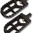 Load image into Gallery viewer, Joker Machine Adjustable Serrated Footpegs - Long - Black 08-56-5B - Main Product View