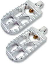 Load image into Gallery viewer, Joker Machine Adjustable Serrated Footpegs - Long - Black 08-56-5B - Side View