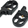 Load image into Gallery viewer, Joker Machine Adjustable Serrated Long Footpegs - Black - XL 08-57-3B - Main Product View
