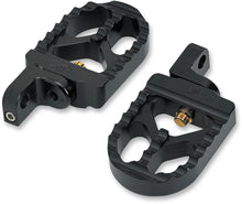 Load image into Gallery viewer, Joker Machine Adjustable Serrated Long Footpegs - Black - XL 08-57-3B - Main Product View