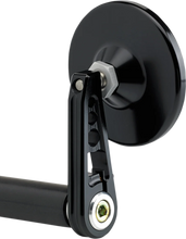 Load image into Gallery viewer, Joker Machine Bar-End Mirror - Black 09-313-DB - Side View
