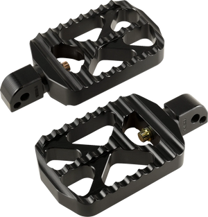 Joker Machine Bear Claw Footpegs - Black - Harley-Davidson 08-646-7B - Main Product View