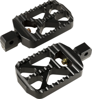 Joker Machine Bear Claw Footpegs - Black - Indian 08-646-5B - Main Product View