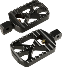 Load image into Gallery viewer, Joker Machine Bear Claw Footpegs - Black - Indian 08-646-8B - Main Product View