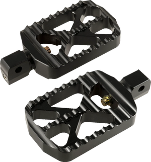 Joker Machine Bear Claw Footpegs - Black - Indian 08-646-8B - Main Product View