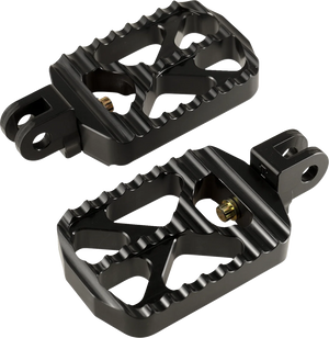 Joker Machine Bear Claw Footpegs - Black - Triumph 08-646-4B - Main Product View