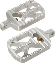 Load image into Gallery viewer, Joker Machine Bear Claw Footpegs - Silver - Harley-Davidson 08-646-1 - Main Product View