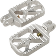 Load image into Gallery viewer, Joker Machine Bear Claw Footpegs - Silver - Harley-Davidson 08-646-1 - Side View