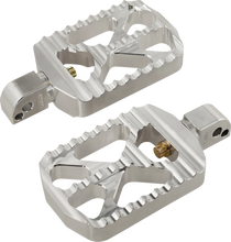 Load image into Gallery viewer, Joker Machine Bear Claw Footpegs - Silver - Harley-Davidson 08-646-7 - Main Product View