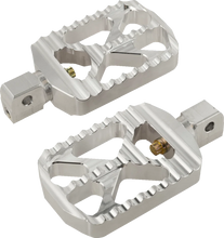 Load image into Gallery viewer, Joker Machine Bear Claw Footpegs - Silver - Indian 08-646-8 - Main Product View