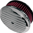 Load image into Gallery viewer, Joker Machine Billet Air Cleaner Insert - Finned - Chrome 02-21FN - Main Product View