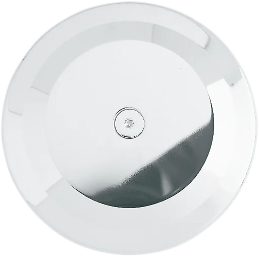 Joker Machine Billet Air Cleaner Insert - Smooth - Chrome 02-21S - Main Product View