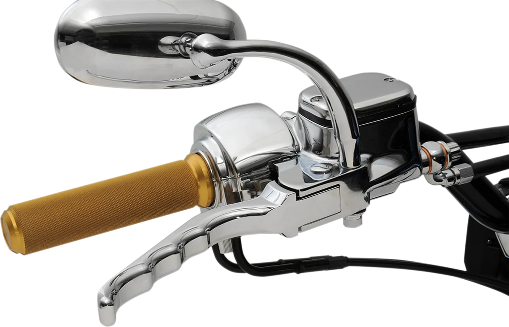 Joker Machine Brake Lever - Grooved 03-29 - Side View