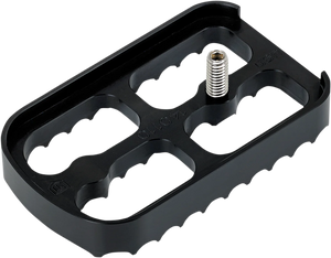 Joker Machine Brake Pedal Cover - Black - Serrated 08-641B - Main Product View