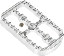 Load image into Gallery viewer, Joker Machine Brake Pedal Cover - Silver - Serrated 08-641 - Main Product View