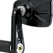 Load image into Gallery viewer, Joker Machine Cafe Style Bar End Mirror 09-314-DB - Side View