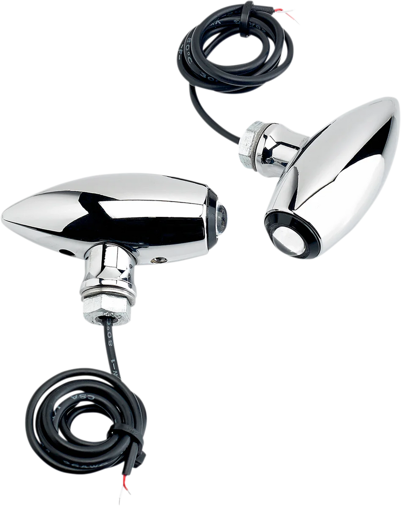 Joker Machine Center-Mount Astro LED Lights - Chrome/Red 05-52RC - Main Product View