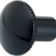 Load image into Gallery viewer, Joker Machine Choke Knob - Knurled - Black 02-57B - Main Product View