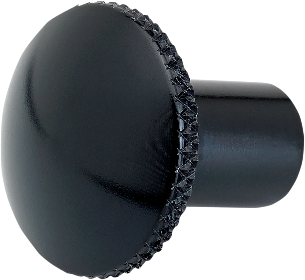 Joker Machine Choke Knob - Knurled - Black 02-57B - Main Product View