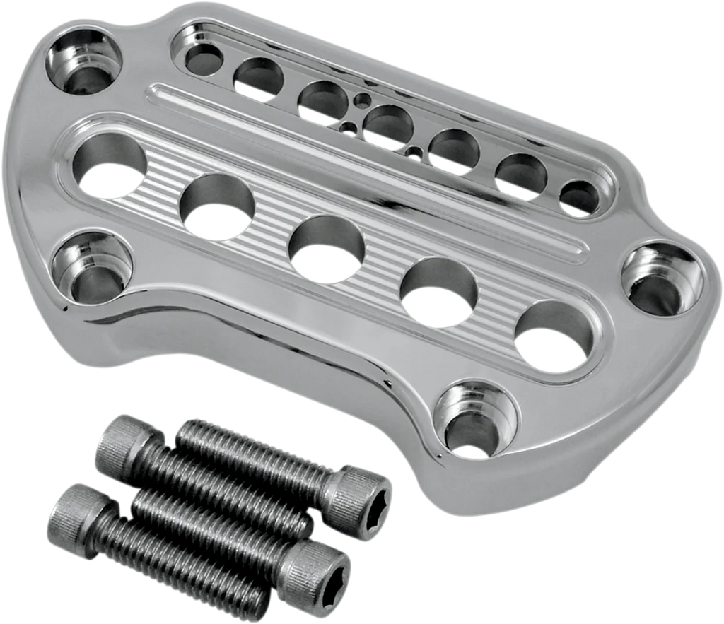 Joker Machine Clamp - Instrument Cutout - Chrome 10-306C - Main Product View