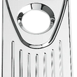 Load image into Gallery viewer, Joker Machine Dash Cover - Ball-Milled - Chrome 04-20BM - Main Product View