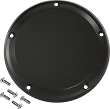 Load image into Gallery viewer, Joker Machine Derby Cover - 5 Hole - Smooth - Black - M8 Softail 06-966-1 - Main Product View